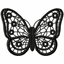 Butterfly Embroidery Design 2